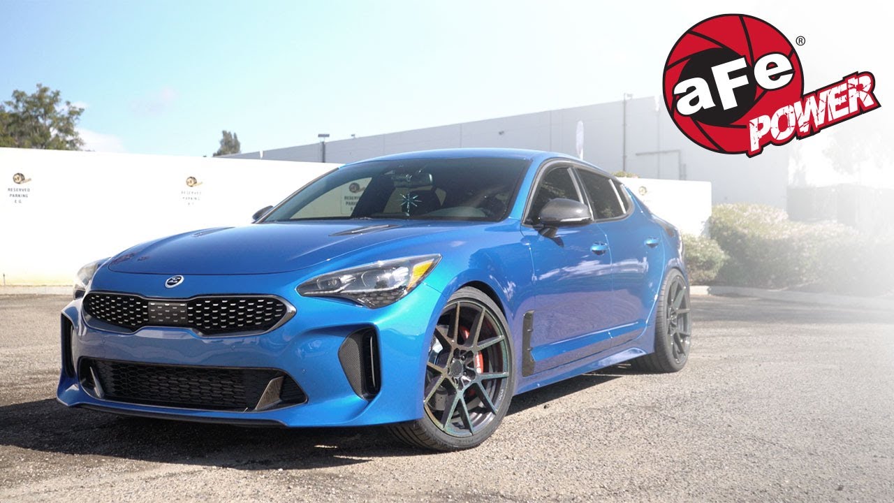 aFe 2018-2023 Kia Stinger 3.3L (tt) Charge Pipe Kit install video