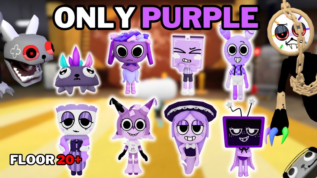 💜PURPLE TOONS ONLY IN DANDY'S WORLD (Floor 20+)