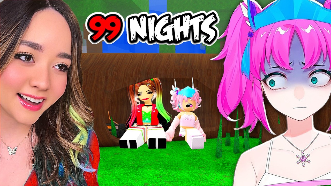I Survived in DIFFERENT LOCATIONS For 99 Nights In The Forest! ft. VANI