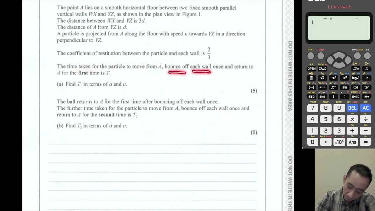 Pearson Edexcel 2022 WME02/01 Mechanics M2