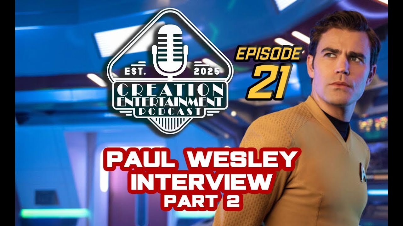 Paul Wesley Interview, part 2 | Vampire Diaries and Strange New Worlds | #121