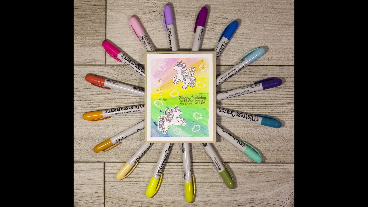 Advanced Techniques using Distress Crayons and Distress Inks with Alexandra Stapleton-Smith