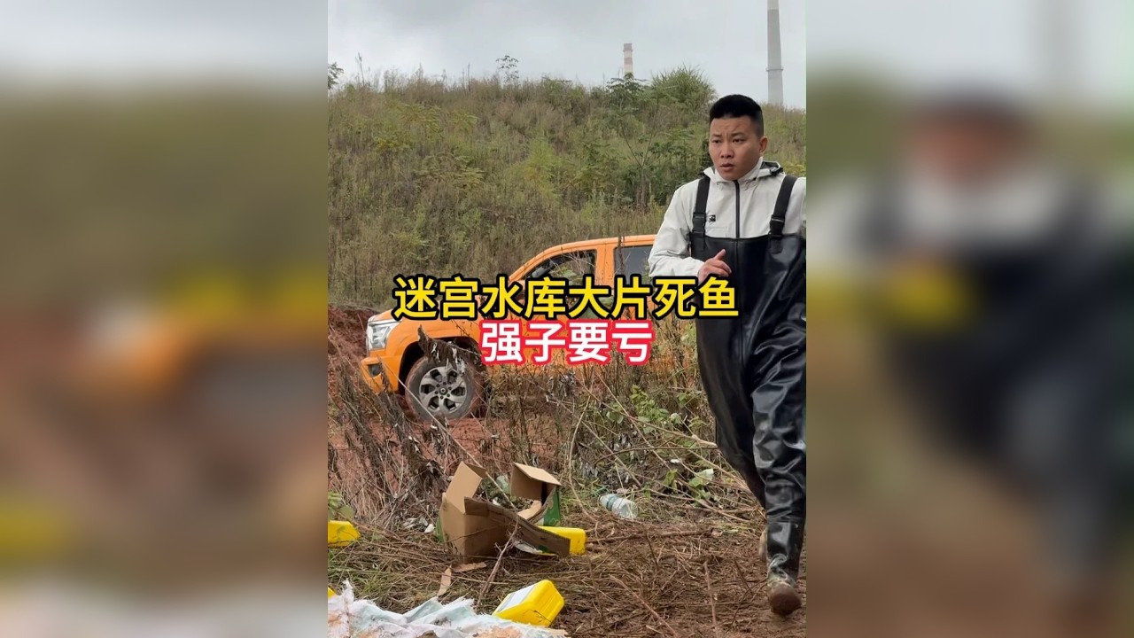 地下迷宫水库死鱼一片