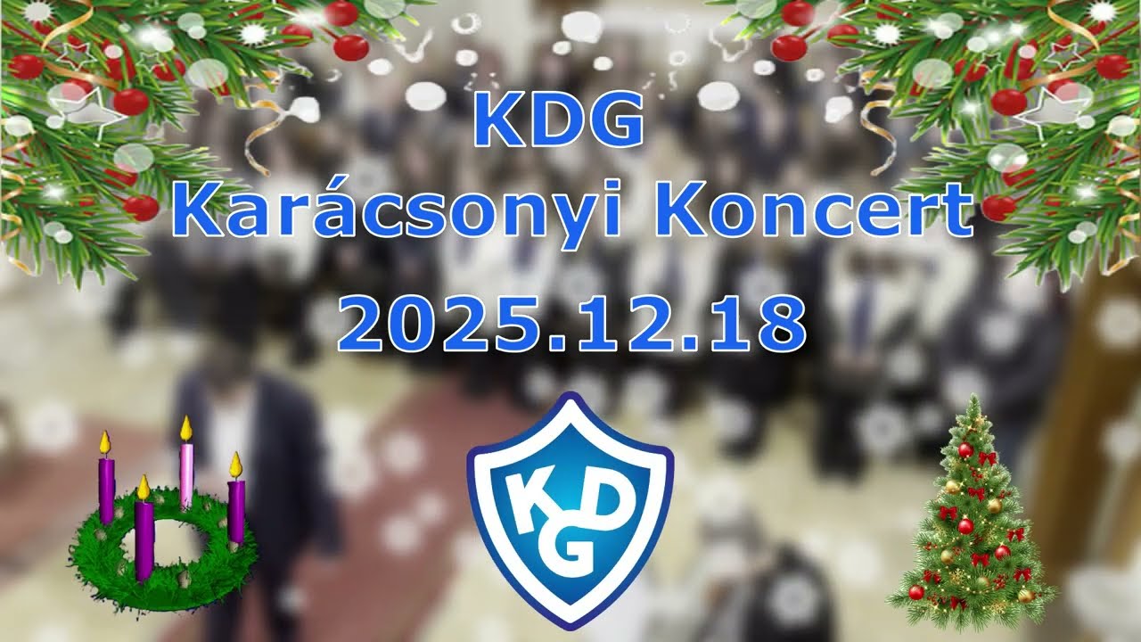 KDG Karácsonyi koncert - 2025