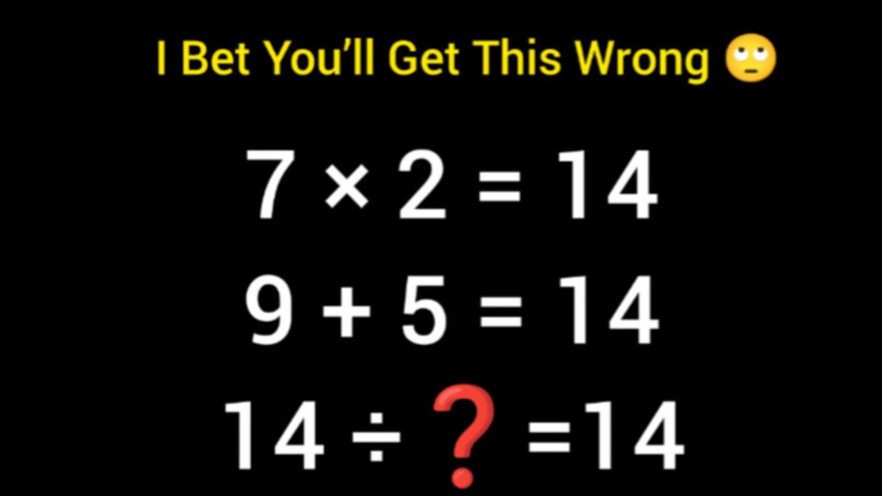 If You Are Smart, Answer This Question