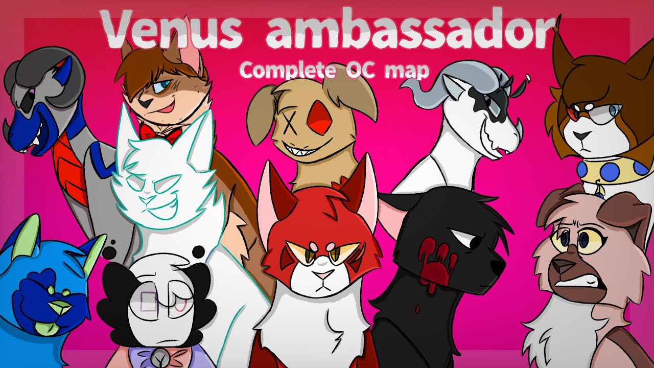 Venus Ambassador complete OC map