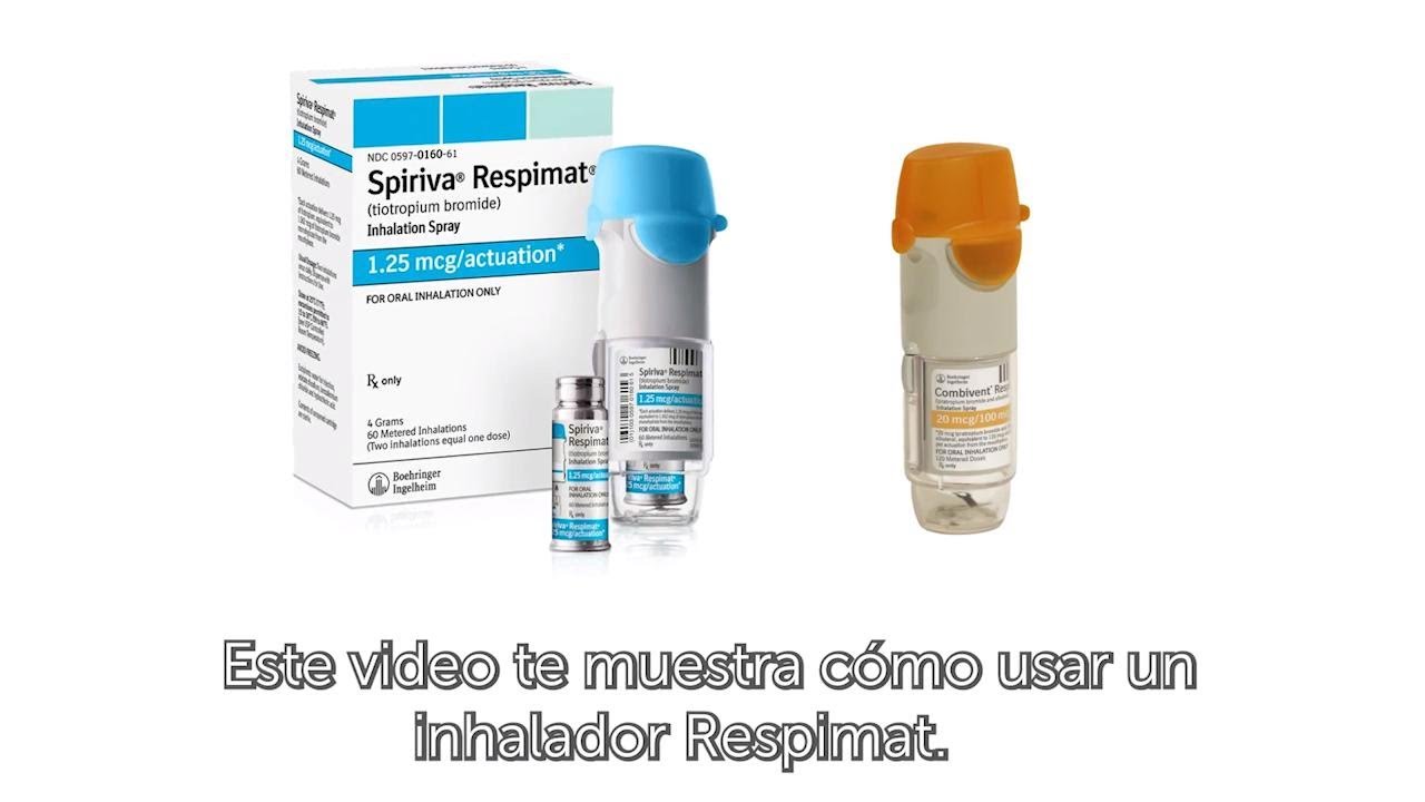 Cómo usar un inhalador Respimat
