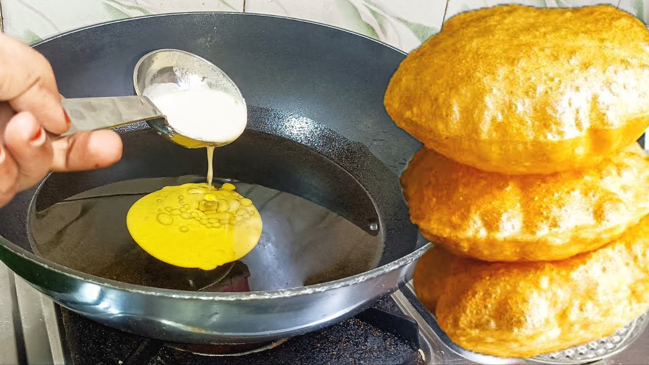 பூரி செய்ய மாவு தேய்ச்சு தேய்ச்சு கஷ்டப்படாம இவ்வளவு ஈஸியா செஞ்சு சாப்பிட்டு இருக்கவே மாட்டீங்க