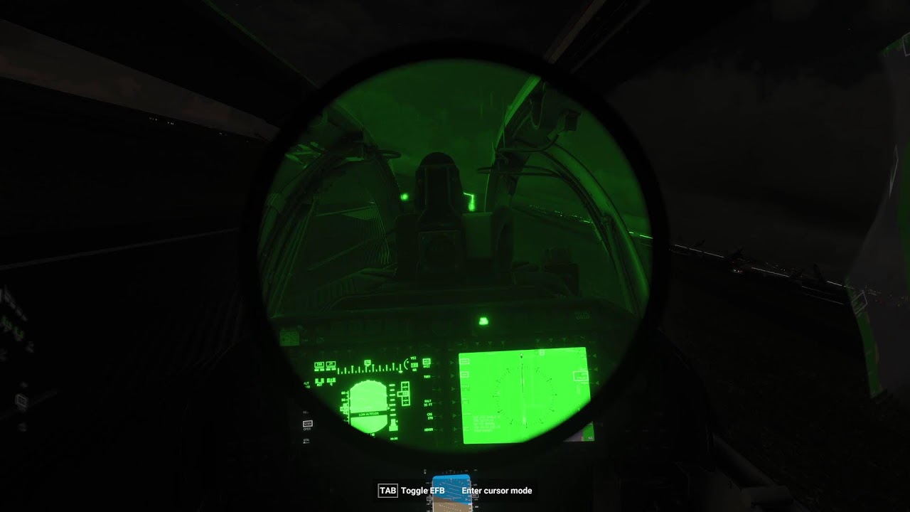 Night Vision Ops out of a classified desert strip.