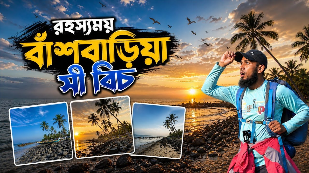 বাশবাড়িয়া সী বীচ | Bashbaria Sea Beach in Chittagong