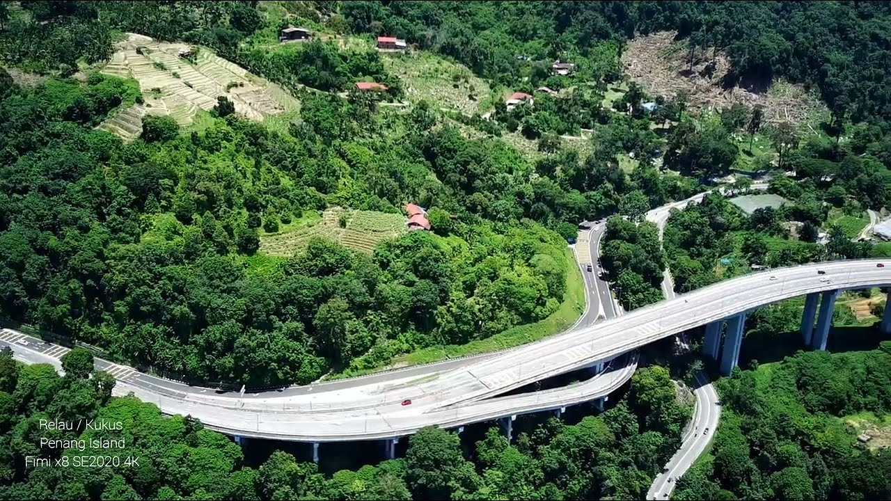 Relau and Bukit Kukus, Penang Island, Malaysia