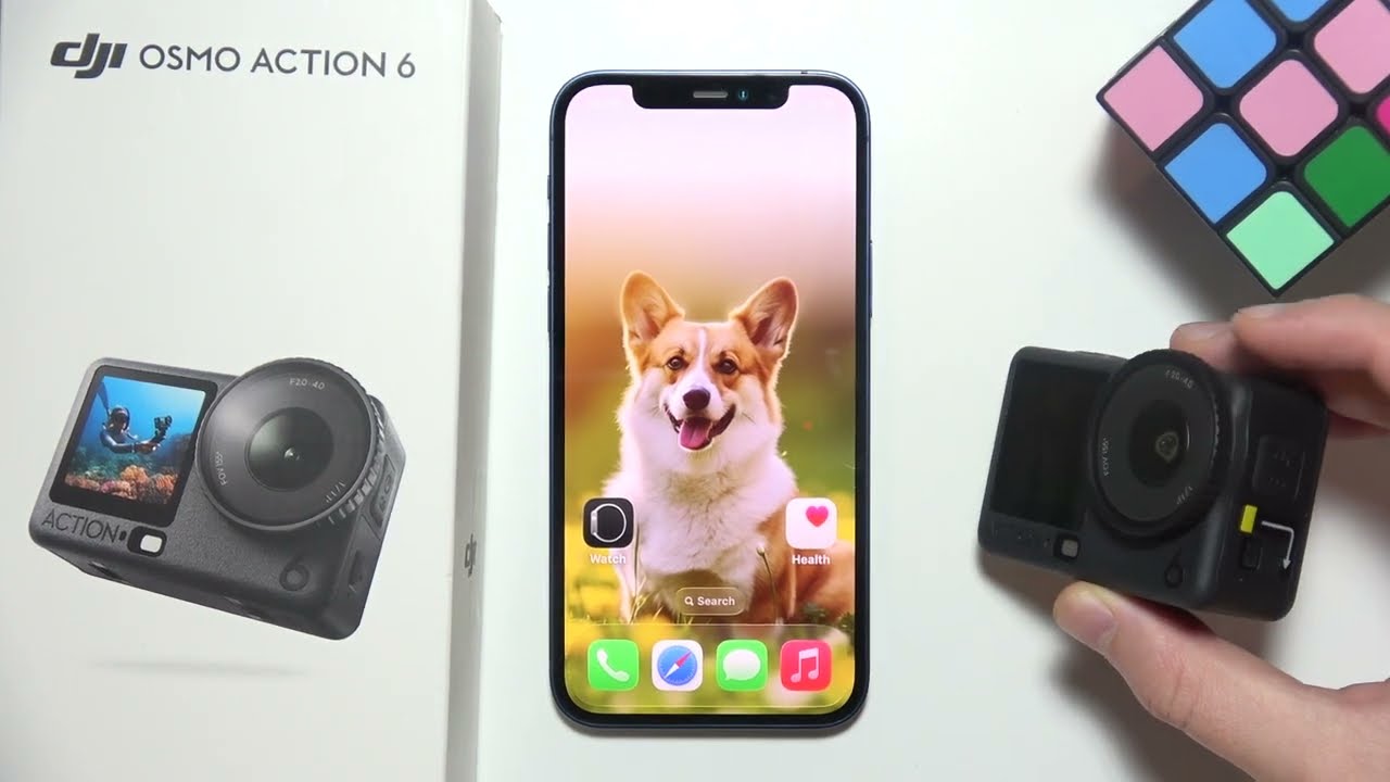 DJI Osmo Action 6: Как подключить к iPhone