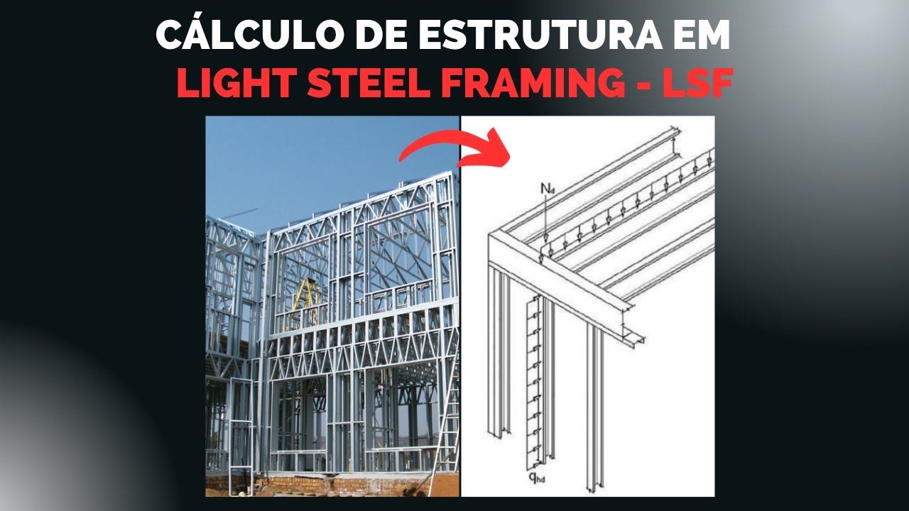 2025- Como calcular estrutura em LIGHT STEEL FRAMING - LSF
