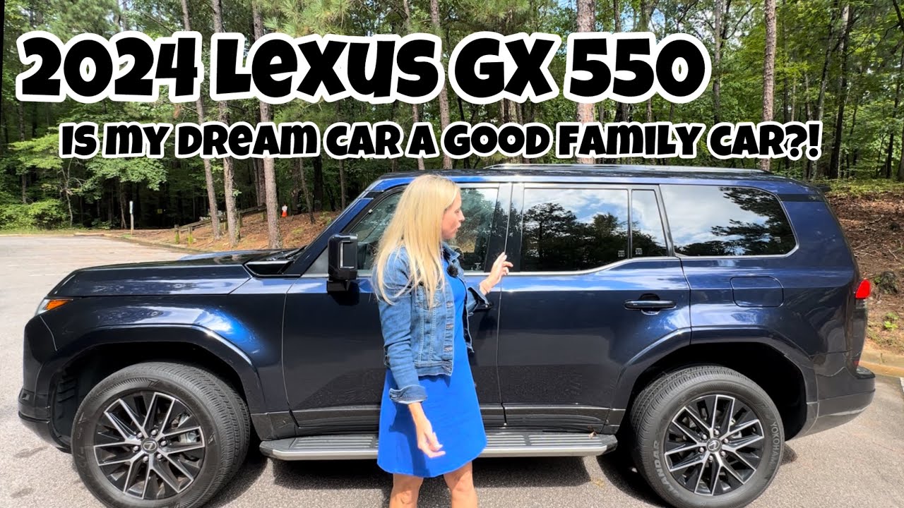 2024 Lexus GX 550; Is it GOOD for FAMILIES? A Real Mom Car Tour