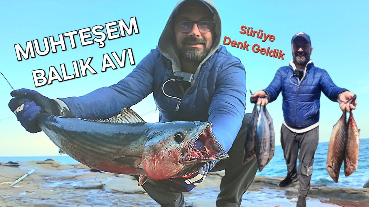 EFSANE BALIK AVI - TORİK SÜRÜSÜNE DENK GELDİK - (Shore jigging Bonito)