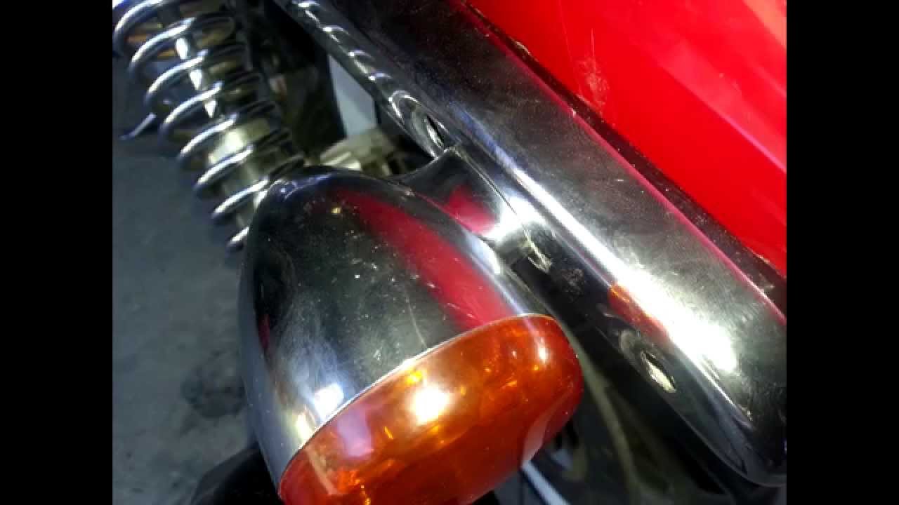 Harley Sportster Rear Turn Signal Mod