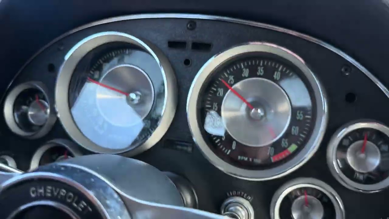 1963 Corvette final test drive video