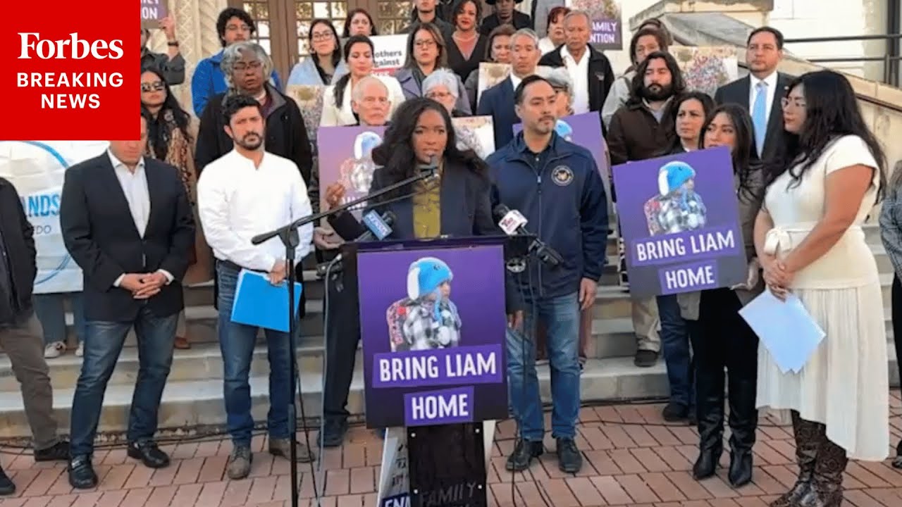 BREAKING: Jasmine Crockett, Joaquin Castro Demand DHS Release 5-Year-Old Liam Ramos From Detention