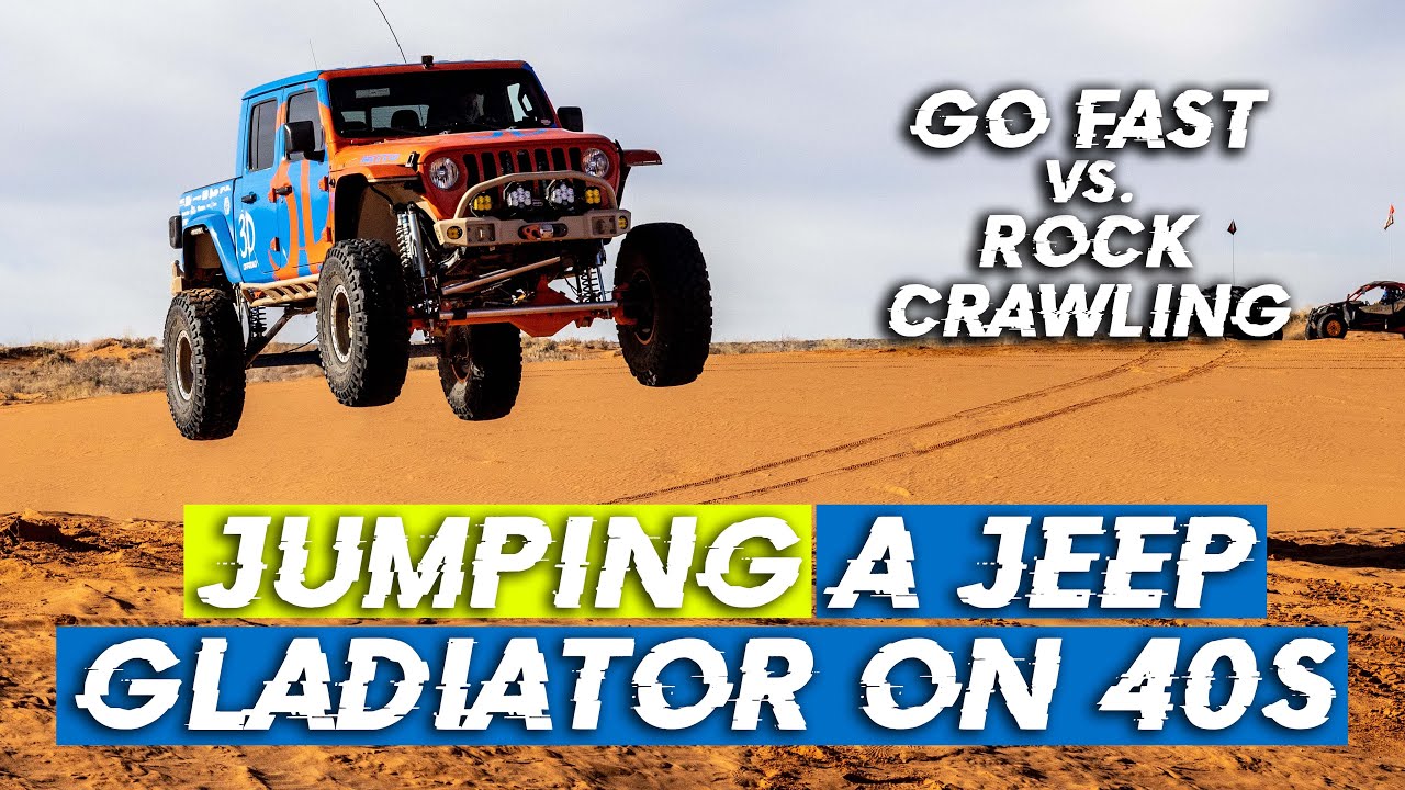 Jeep Gladiator Rock Crawling Vs. Go Fast | Built2Wander
