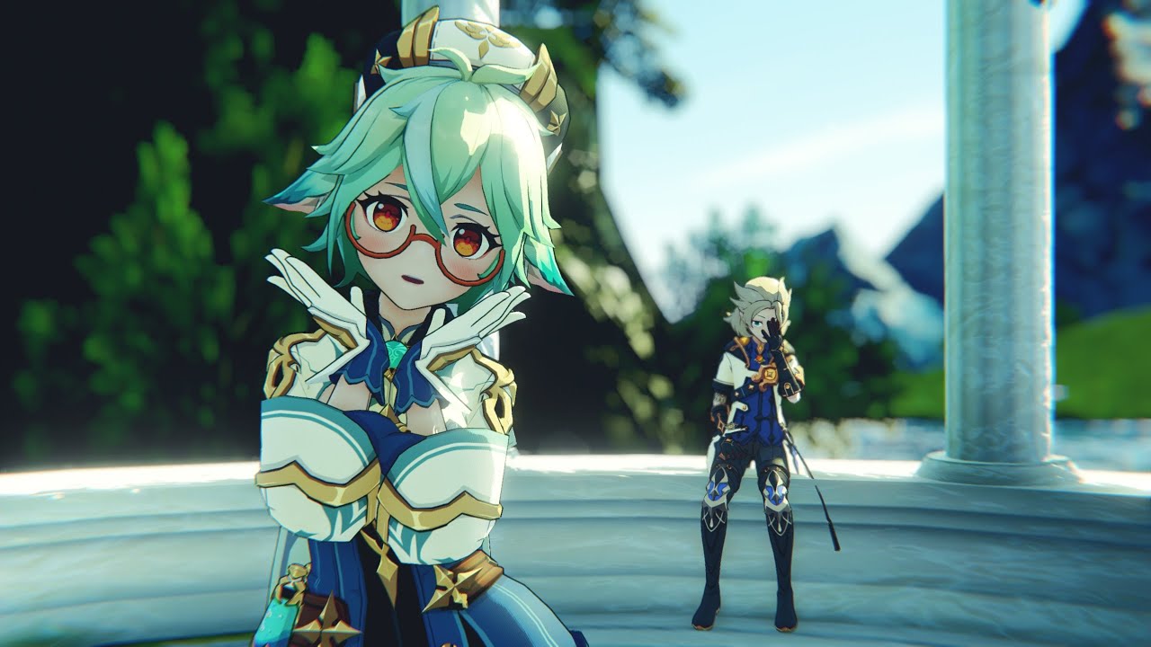 【Genshin Impact MMD】AOA - 심쿵해 (Heart Attack) - Our cute couple : Sucrose and Albedo = Albecrose