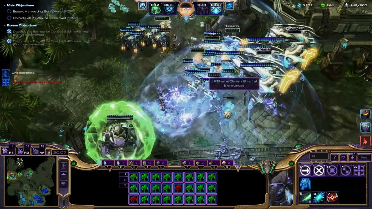STARCraFT2 sc2 co-op BRUTAL  SEIRYU (TH) vorazun (mist opportunities)