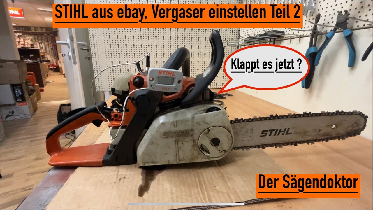Регулировка карбюратора STIHL, часть 2 #stihl #бензопила #husqvarna #chainsawdoctor #бензопила