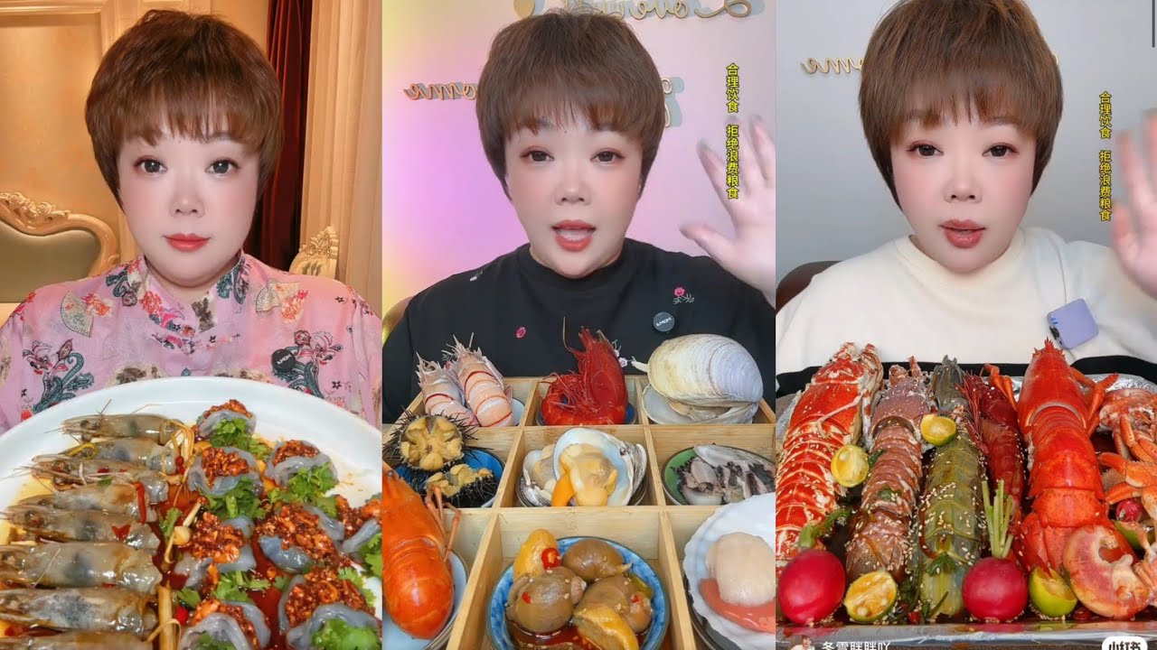 Eat shrimp 🦐🦐🦐 oysters Seafood  shrimp🦞 eggs shrimp 🦐🍤#mukbang #shrimp#oysters #lopster