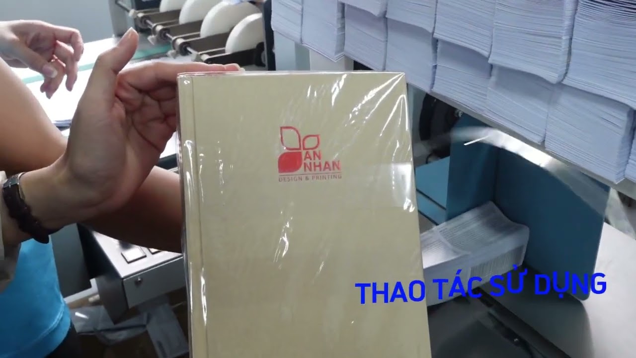 Máy bó giấy, đóng gói sản phẩm ANPACK