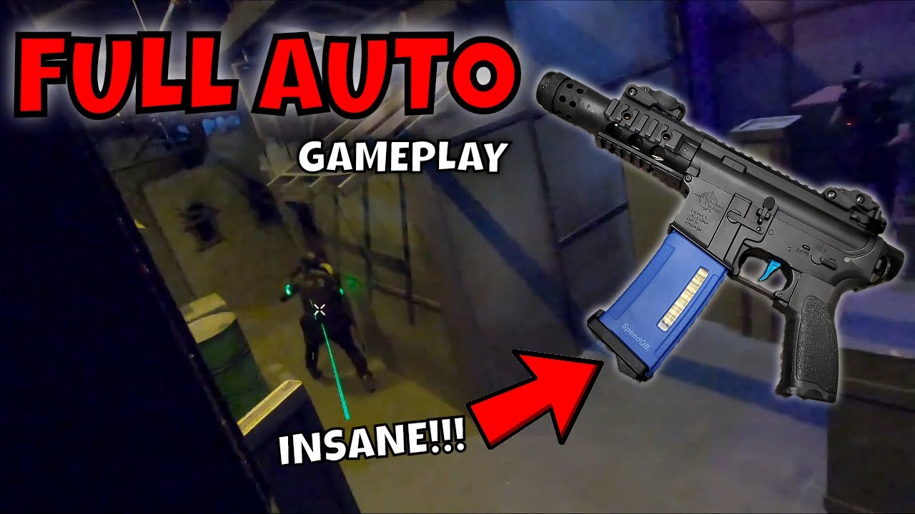 Crazy Full Auto Airsoft M4 Pistol DESTROYS! They got MAD! | Battle Lab