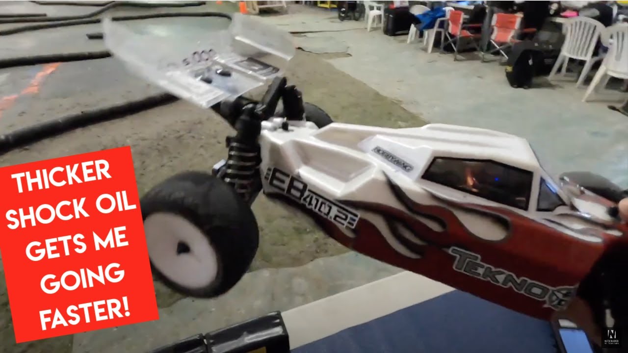 Thicker Oil, FASTER LAPS! - 4WD Buggy B-MAIN with Tekno EB410.2 - Netcruzer RC