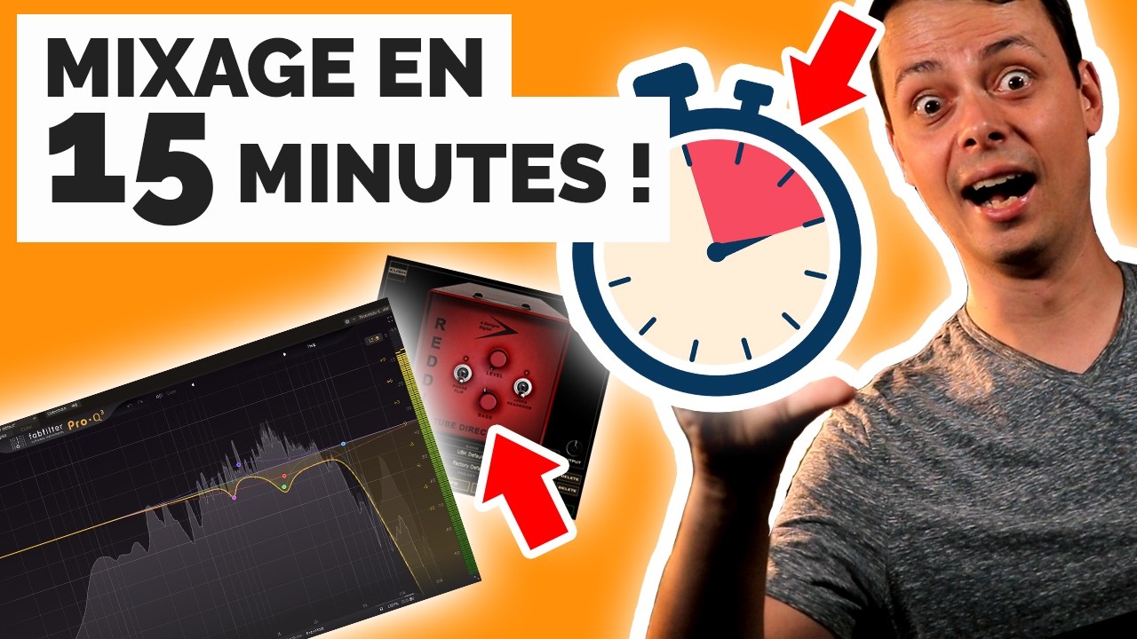 Mixage d’un morceau en 15 MINUTES ! Challenge 💪 !