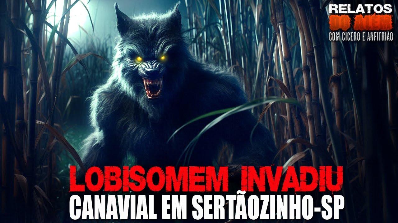 Lobisomem Invadiu Canavial em Sertãozinho - SP (INÉDITO) - Relatos Da Fera | 1080p
