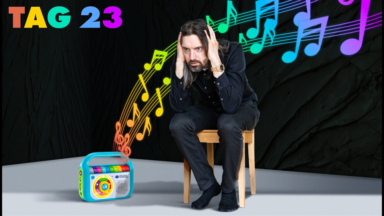 Ich höre 30 Tage nur noch Kinderlieder 🎵🎶 Selbstexperiment