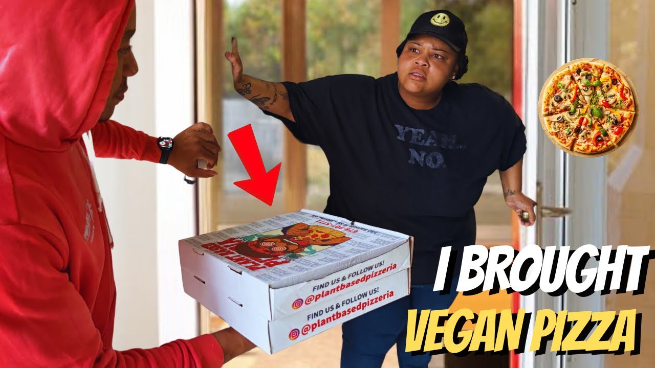 House Call …I Brought Dinner, Vegan  Pizza 🍕
