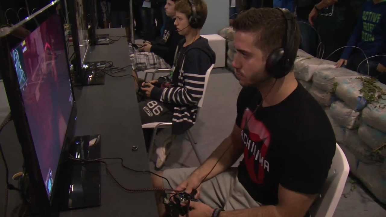 Jogando Black Ops 2 na BGS