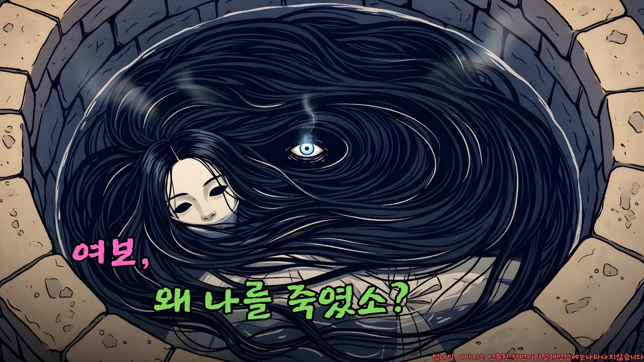 탐욕에 눈먼 첩과 남편이 우물에 버린 조강지처, 매일 밤 안방 문앞까지 찍히는 젖은 발자국의 정체 | 피눈물 흘리는 조선시대 충격 실화 야담