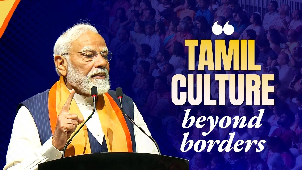 Tamil heritage, global impact – PM Modi’s powerful message in Malaysia