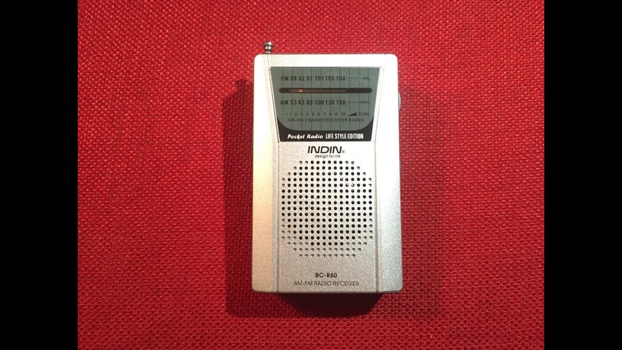 $4 Hero! Indin BC-R60 AM / FM Portable Radio Review