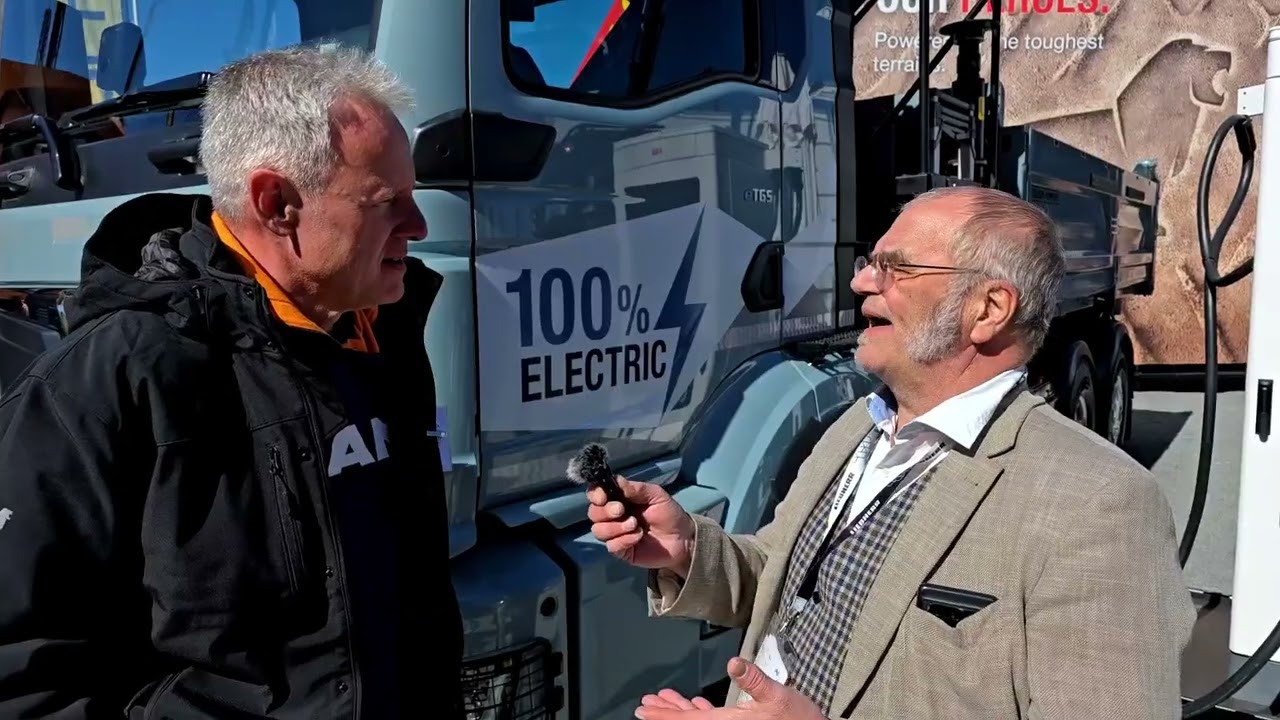 bauma 2025: am Stand von MAN Truck & Bus