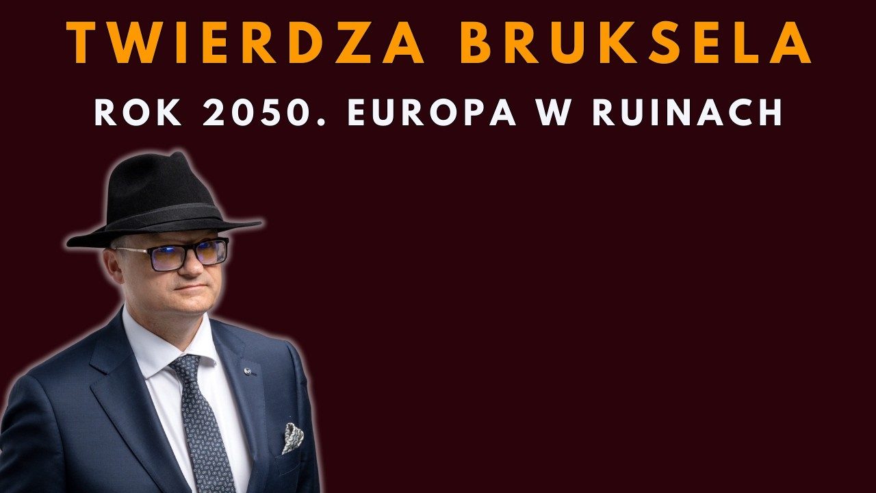 Bruksela 2050: Samotny transport przez ruiny upadłej Europy