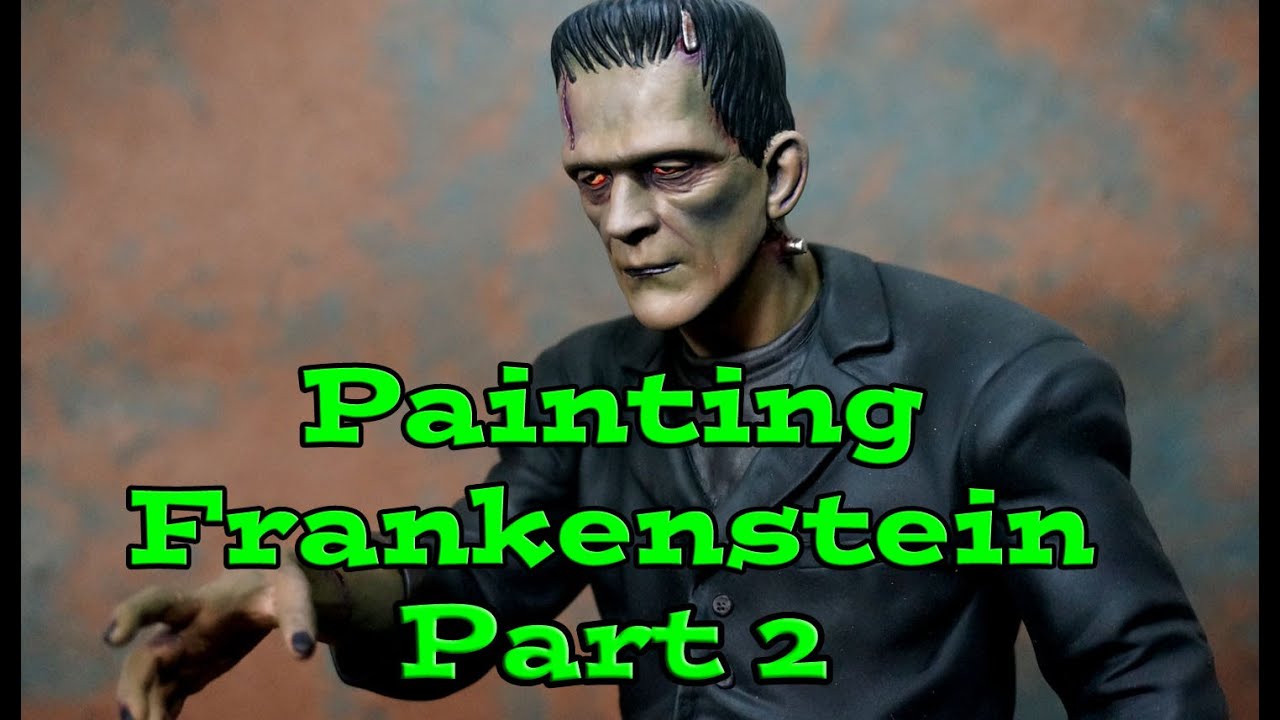 Painting Horizon Models' 1/6 Frankenstein Part 2