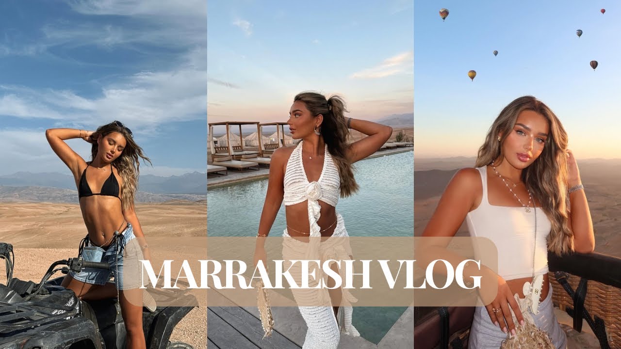 Spend a hectic few days in Marrakesh with me!