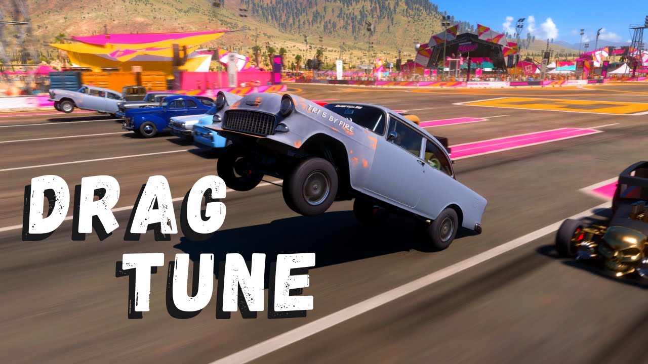 Hoonigan Bell-Air WHEELIE Build - Forza Horizon 5 (THE BEST DRAG TUNE)