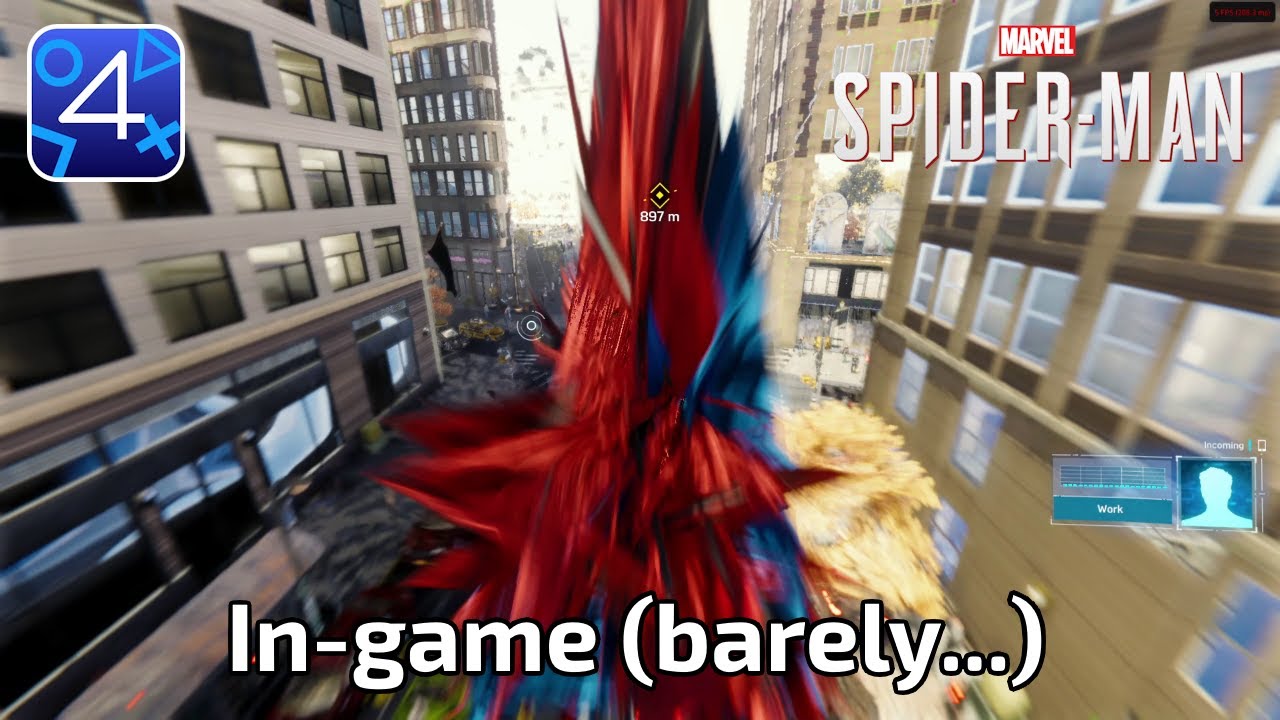 Spider-Man 2018 on shadPS4 part 1 - Swinging through glitchy Manhattan