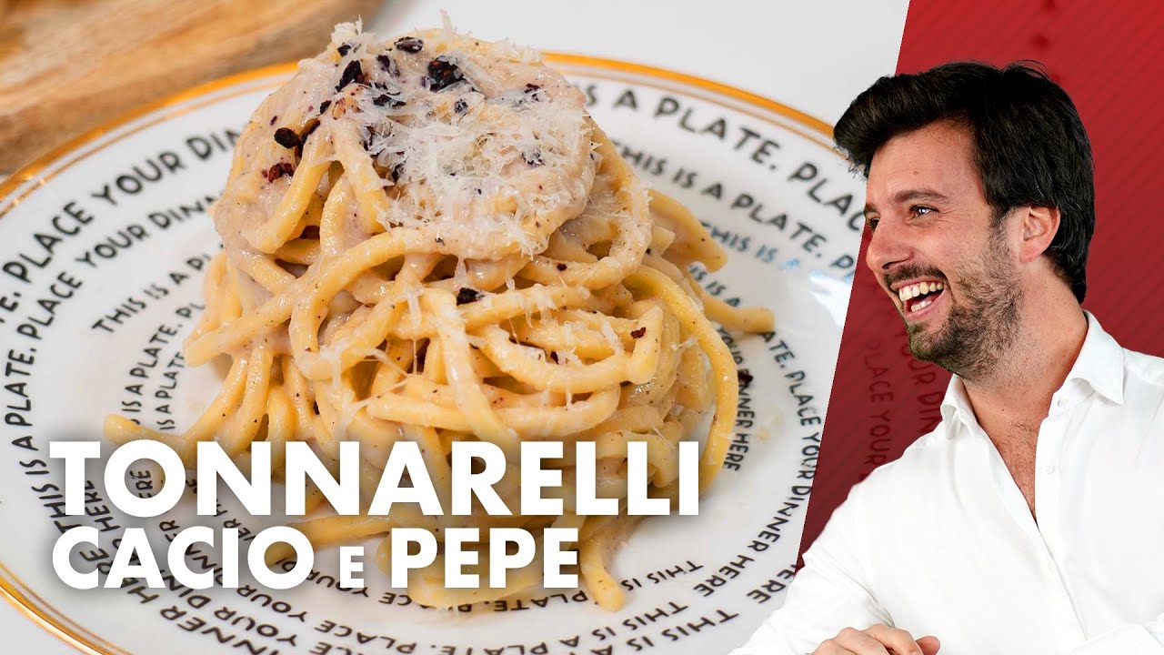Tonnarelli cacio e pepe *CIAO RAGAZZI!*
