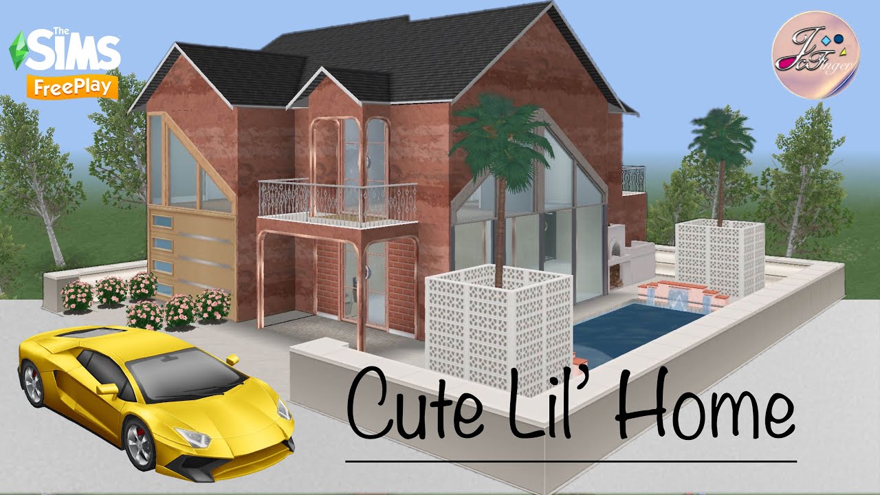 Sims FreePlay 🥰🏡 | Cute Lil' Home + AR Floor Plans |🛠 By Joy