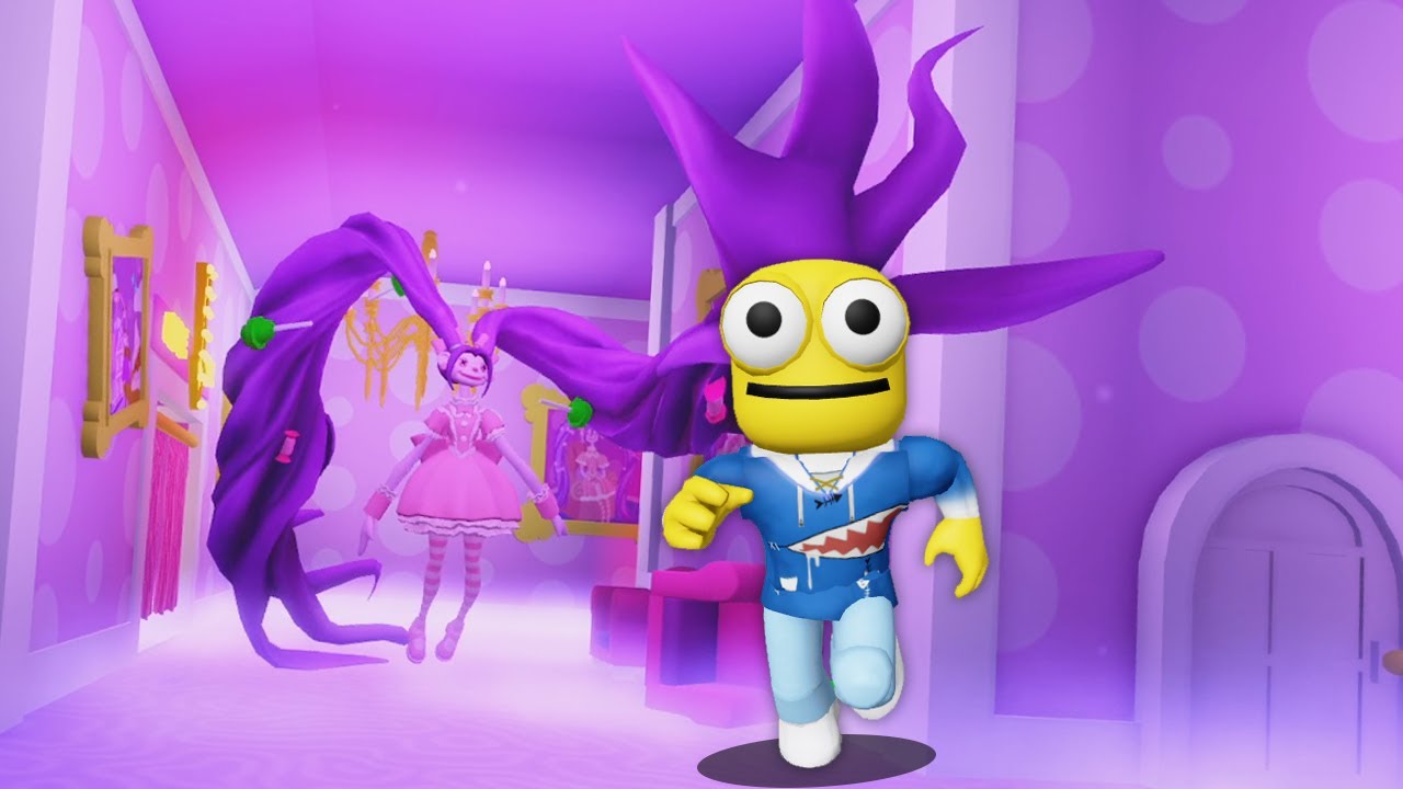 ENFERMER PAR UNE FILLE ENORME CHEVEUX MOCHE (Escape Evil Doll House)