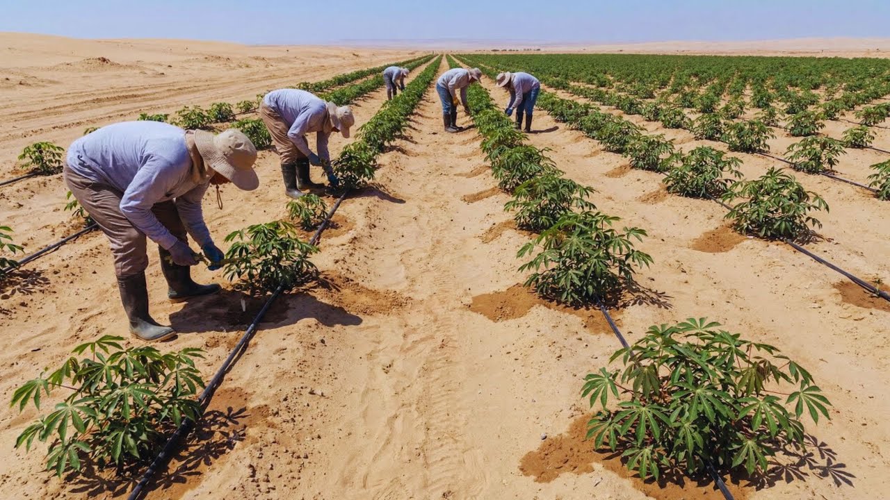 Impactante Cómo cultivaron yuca en el desierto de Perú  Los resultados podrían sorprenderte