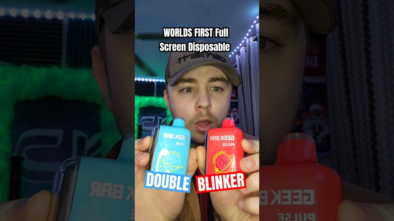 GeekBar PULSE! Worlds First FullScreen Disposable...
