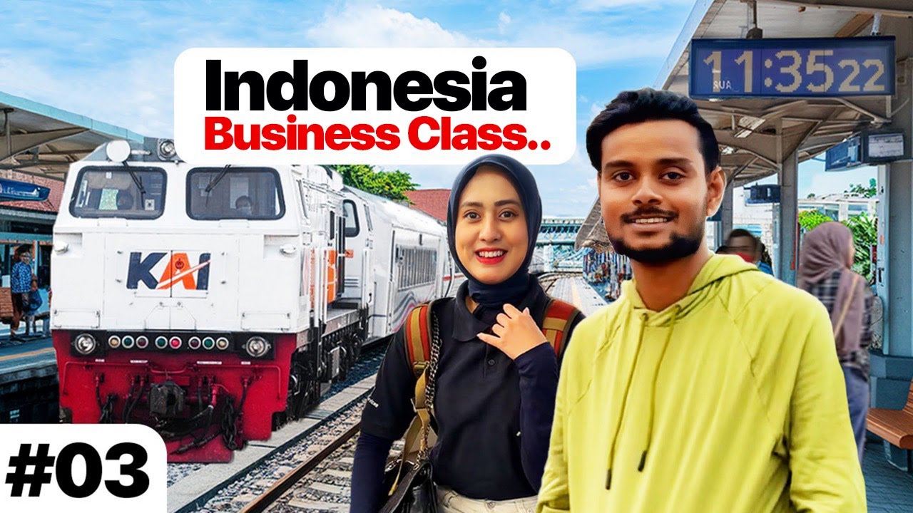 Business Class Train of Indonesia 🇮🇩